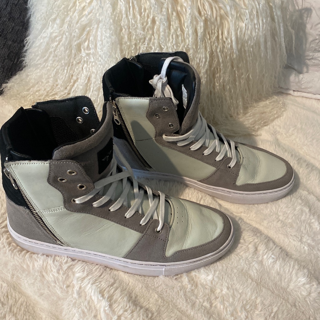 Creative Recreation Adonnis Hightops 10.5 Grey, Black And White